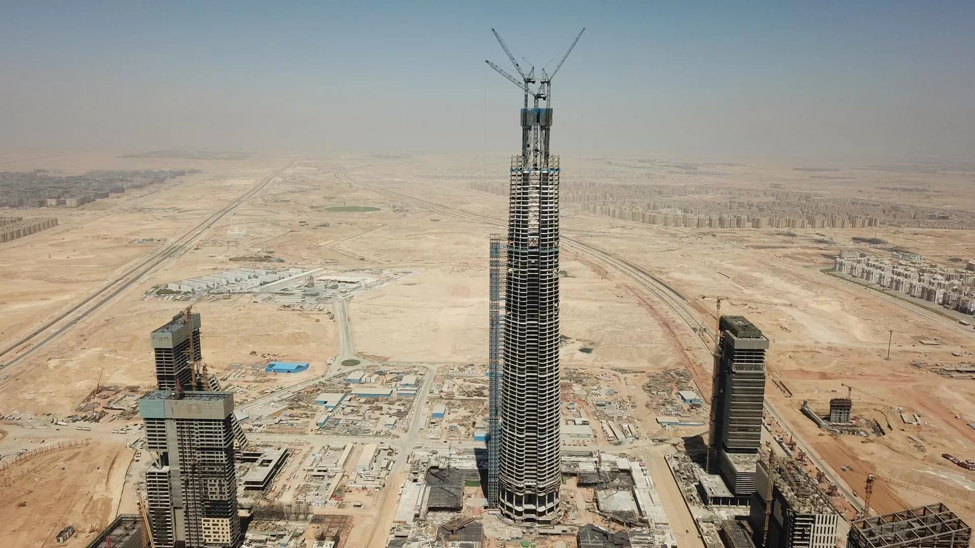 $53 Billion Iconic Tower, Africa’s Tallest Skyscraper Project Advances towards Completion