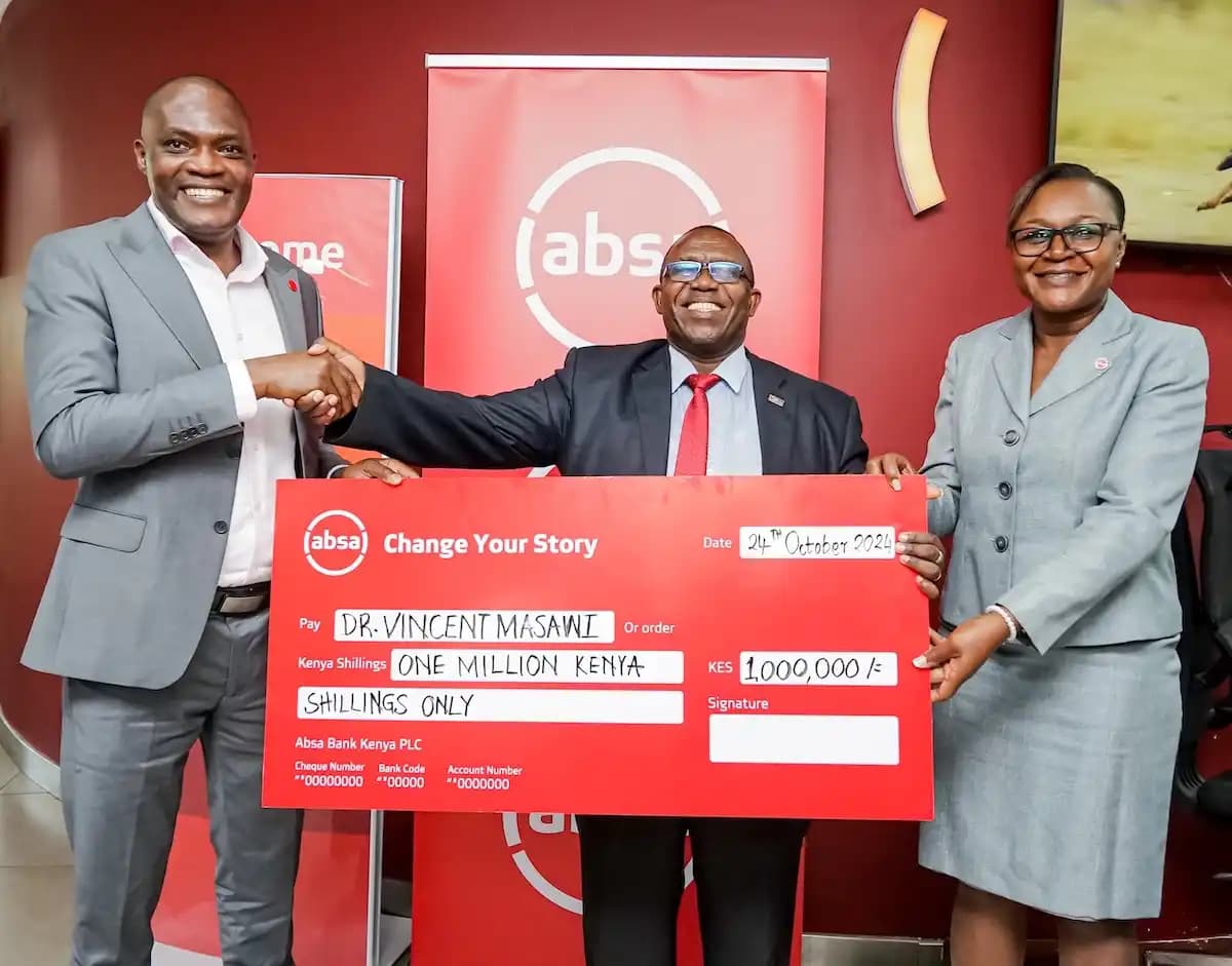 Absa Bank Kenya Rewards First Winner of ‘Change Your Story’ Card Campaign
