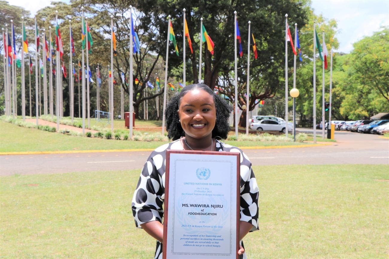 Young nutritionist named UN-Kenya person of the year