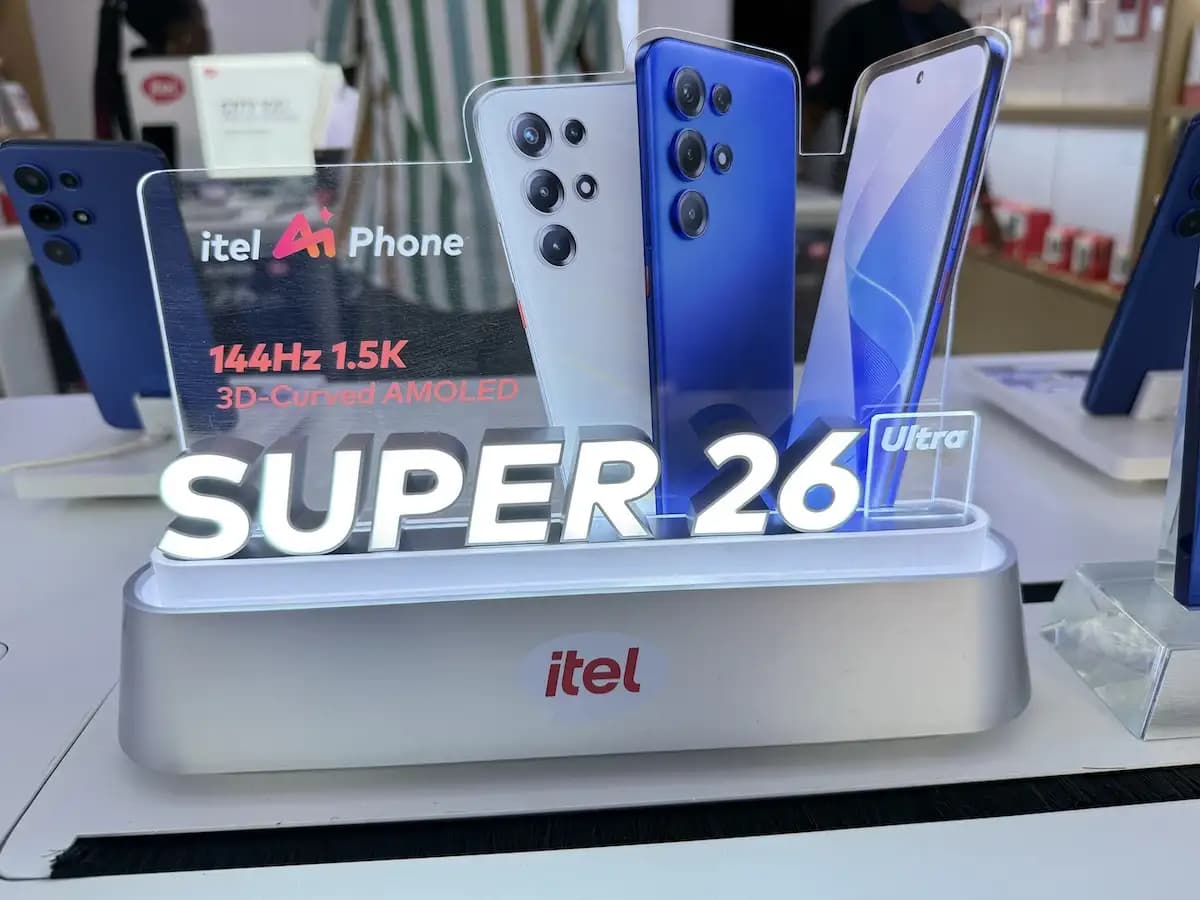 itel SUPER 26 Ultra Debuts in Kenya with 144Hz Curved Display and Smart AI Features