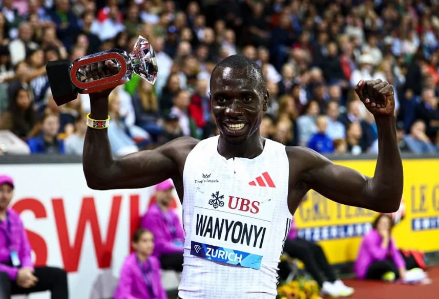 Wanyonyi Triumphs in Nail-Biting 800m at Diamond League Final