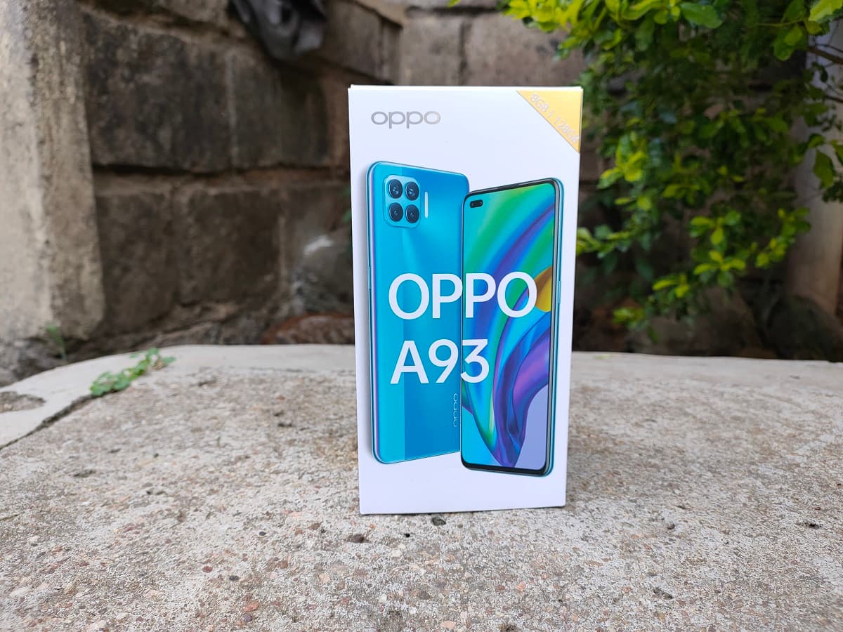 OPPO A93 Unboxing and First Impressions