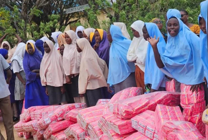 Free sanitary pads initiative for Tana River schoolgirls