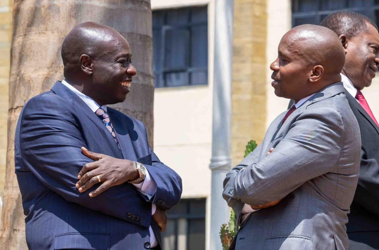 Gachagua, Kindiki exchange words as DP denies bribery allegations over Embu chaos