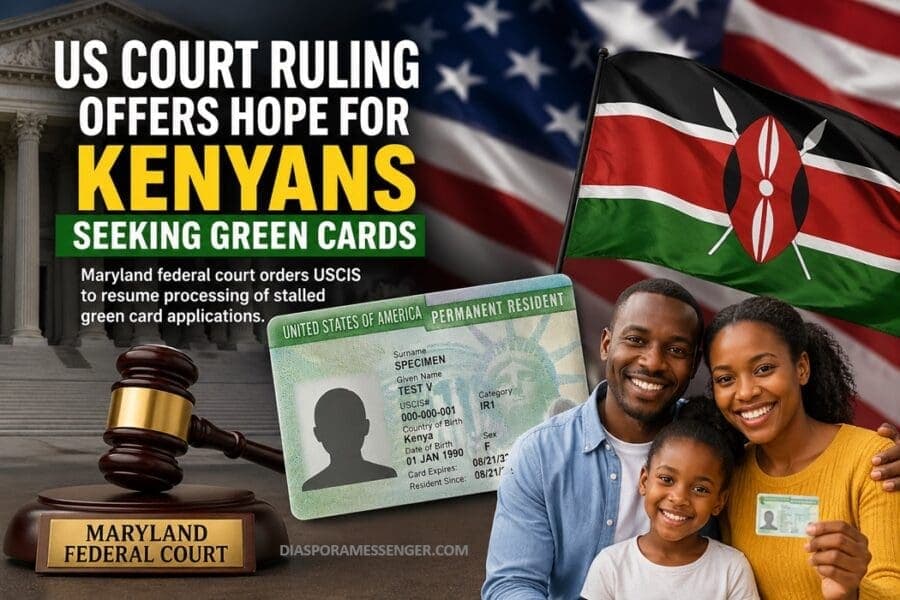 US Court Ruling Offers Hope for Kenyans Seeking Green Cards
