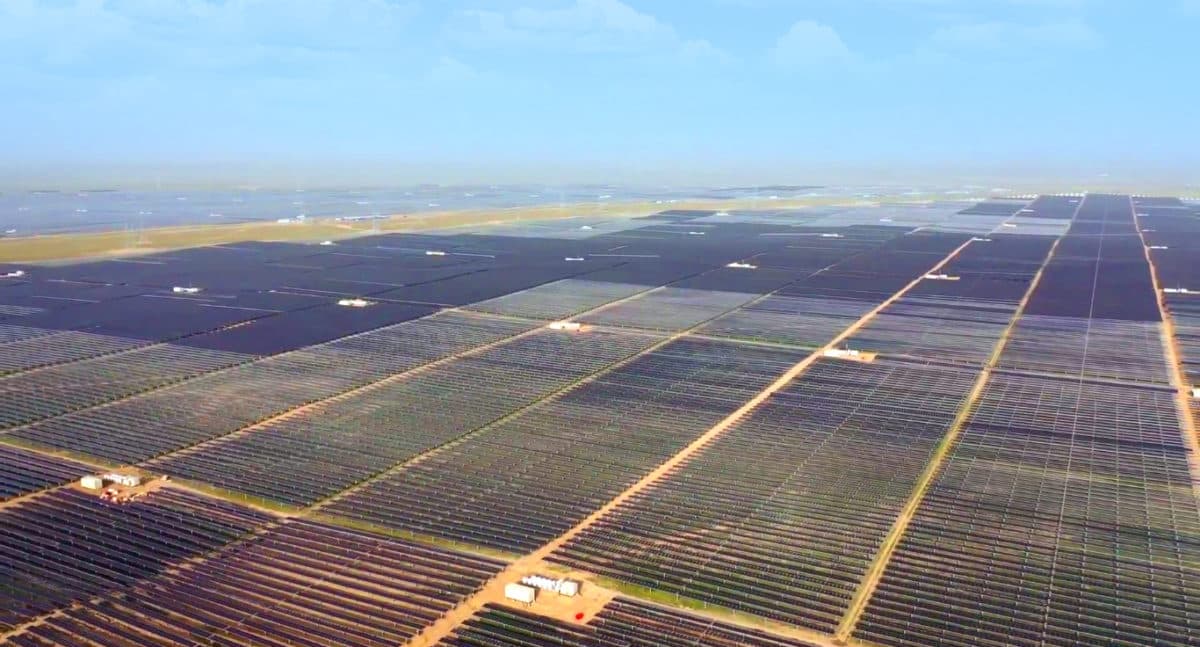 A look at the world’s largest solar farm standing at 3.5 GW location China