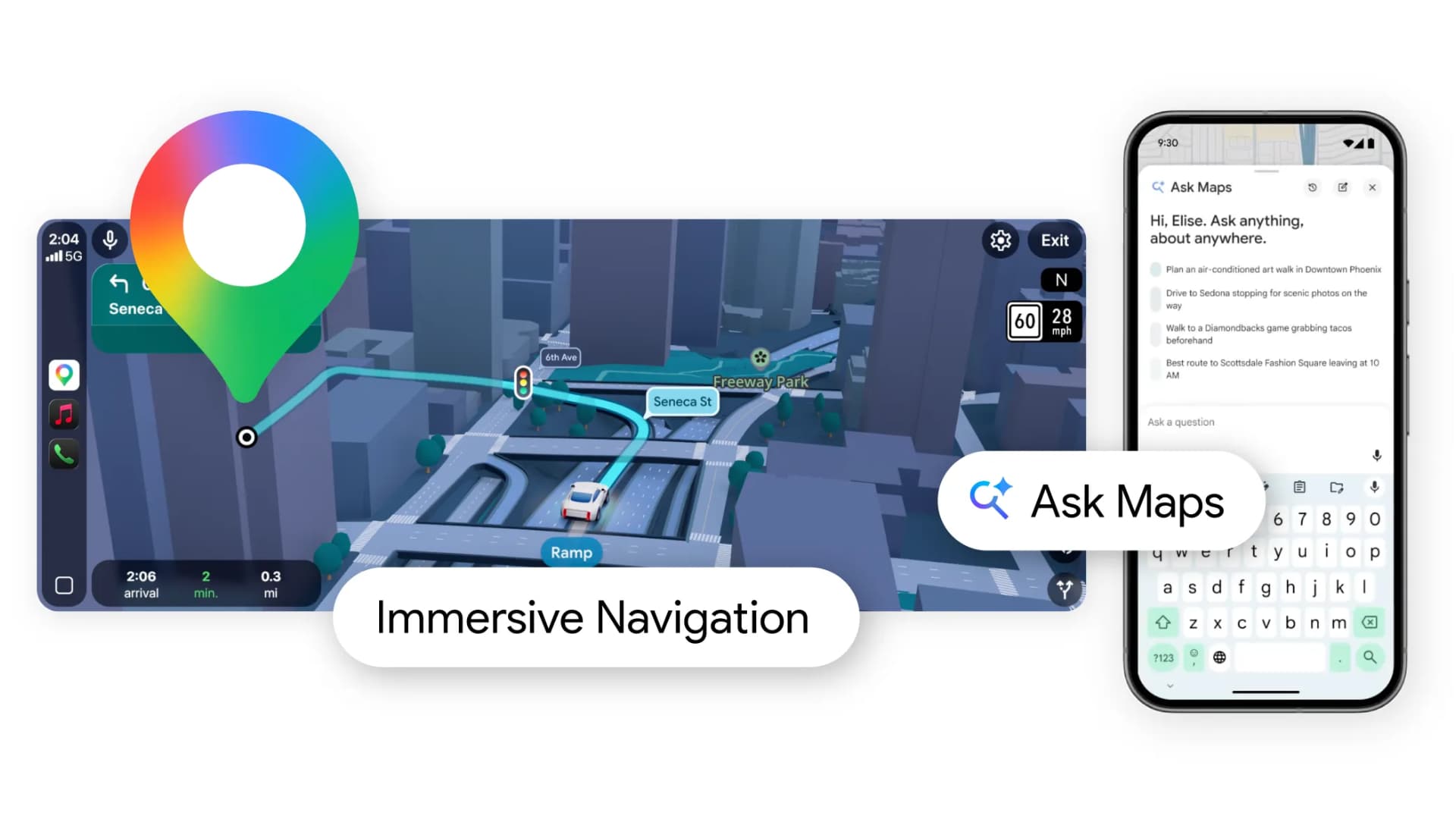 Google Maps Adds AI-Powered “Ask Maps” Search and Immersive Navigation with 3D
