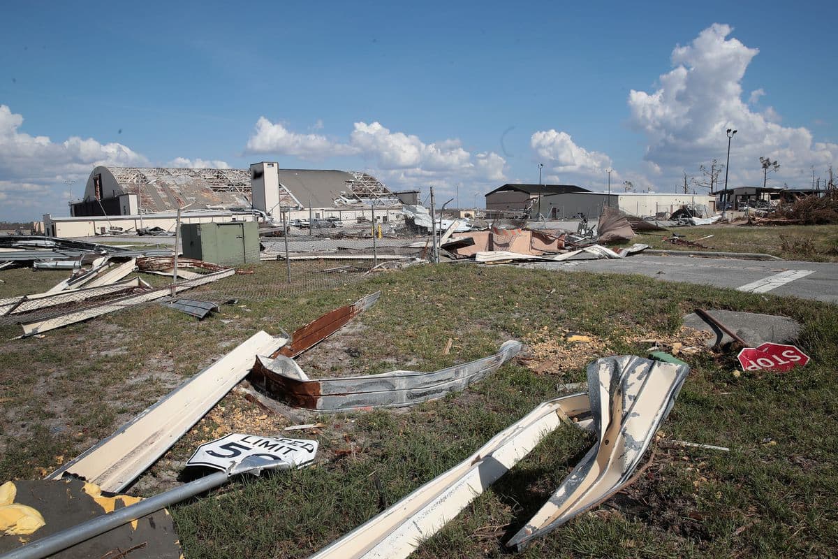 Tyndall Air Force Base Reconstruction Project Overview and Key Milestones