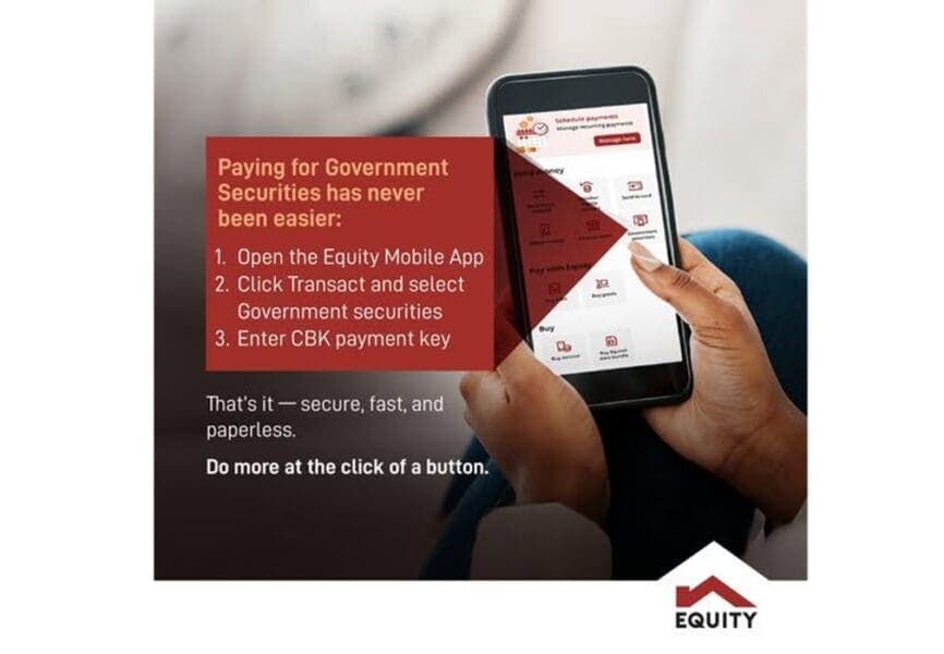 Government Securities Now Accessible on the Equity Mobile App
