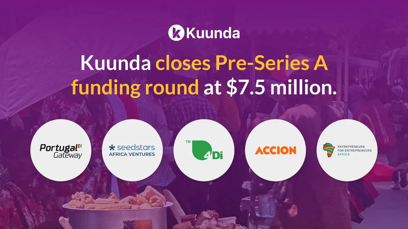 Kuunda Raises $7.5 Million Pre-Series A to Power Financial Inclusion Across Africa and MENA