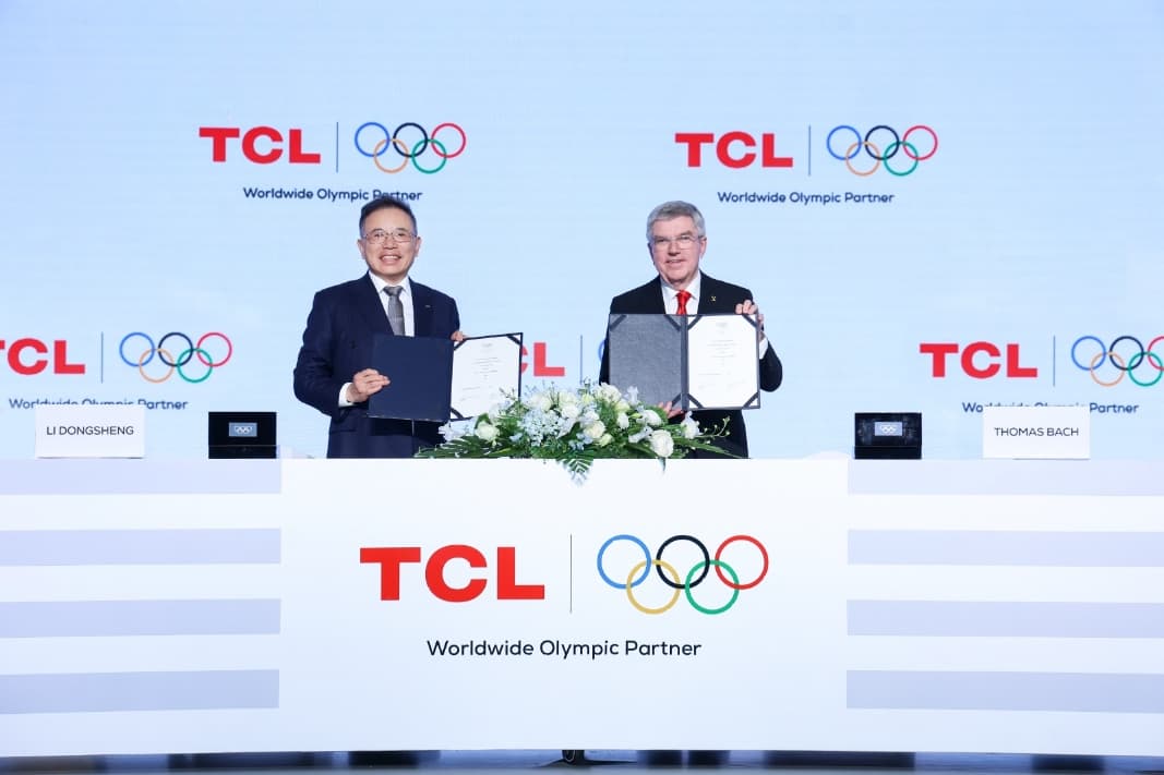 IOC and TCL announce worldwide olympic partnership through 2032