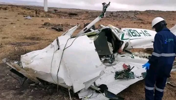 Two killed as training aircraft crashes in Kipeto