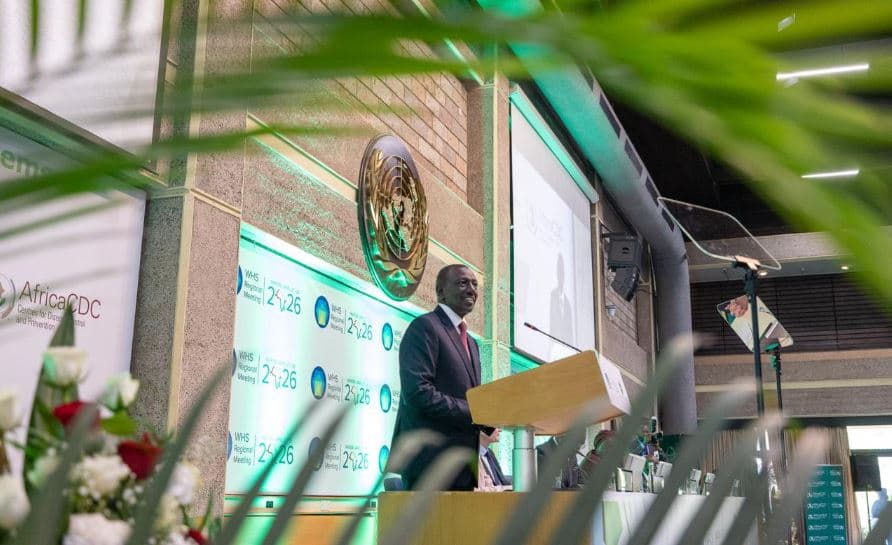 Ruto Lion Warning in Nairobi Leaves Global Delegates Amused at Health Summit 2026