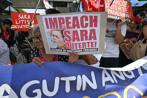 Philippine VP Sara Duterte impeached for a second time