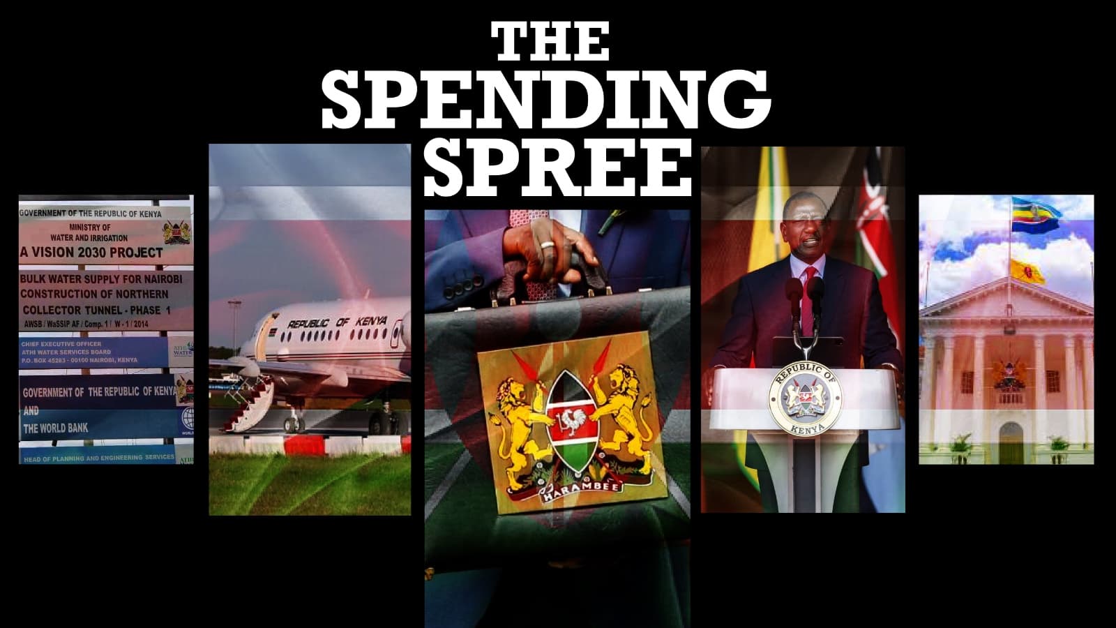 The Spending Spree: How Extravagance Drains Kenya’s Public Coffers