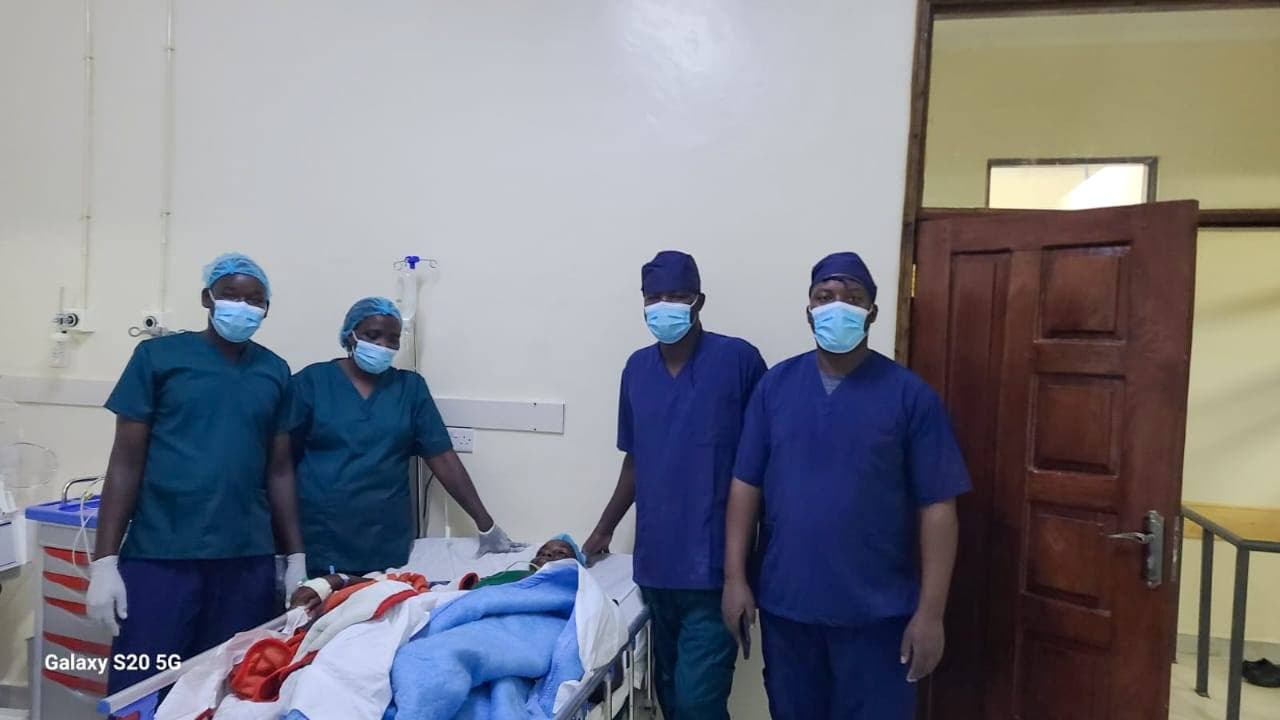 Ziwa sub-county hospital conducts first ever caesarian section