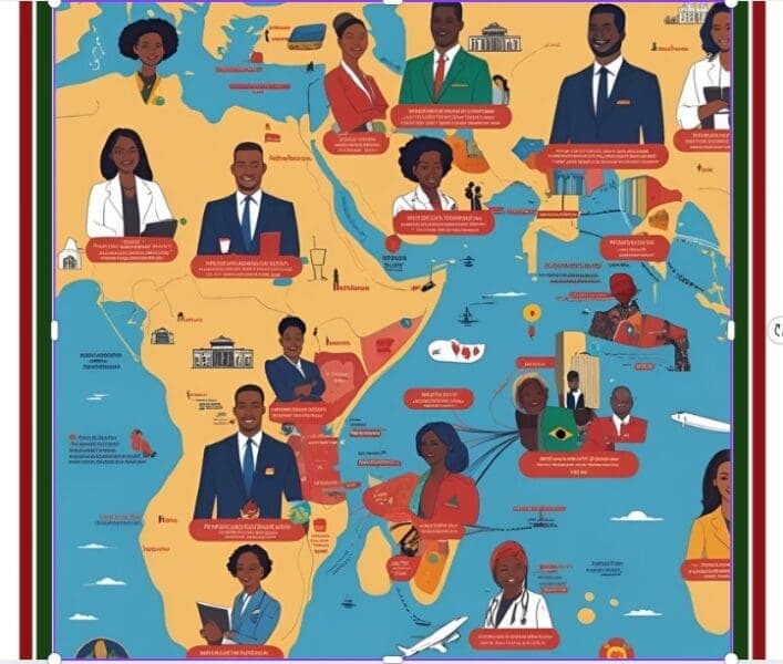 Kenyan Diaspora Population Surges to over 4 Million Milestone