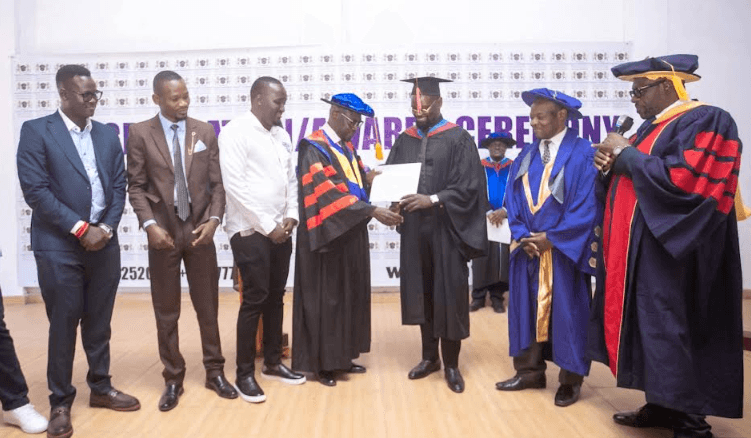 17-year-old earns three degrees at Talent University