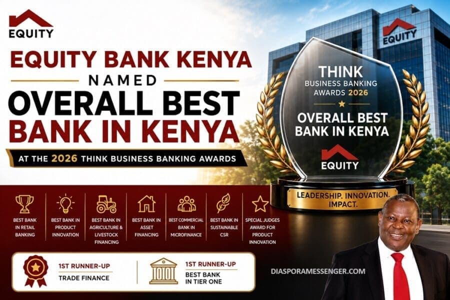 Breaking: Equity Bank Kenya Named Overall Best Bank 2026