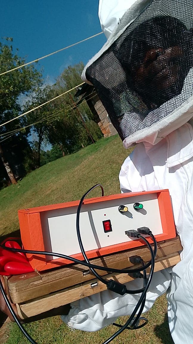 Embu farmer earns Sh350,000 a month for bee venom ‘white gold’