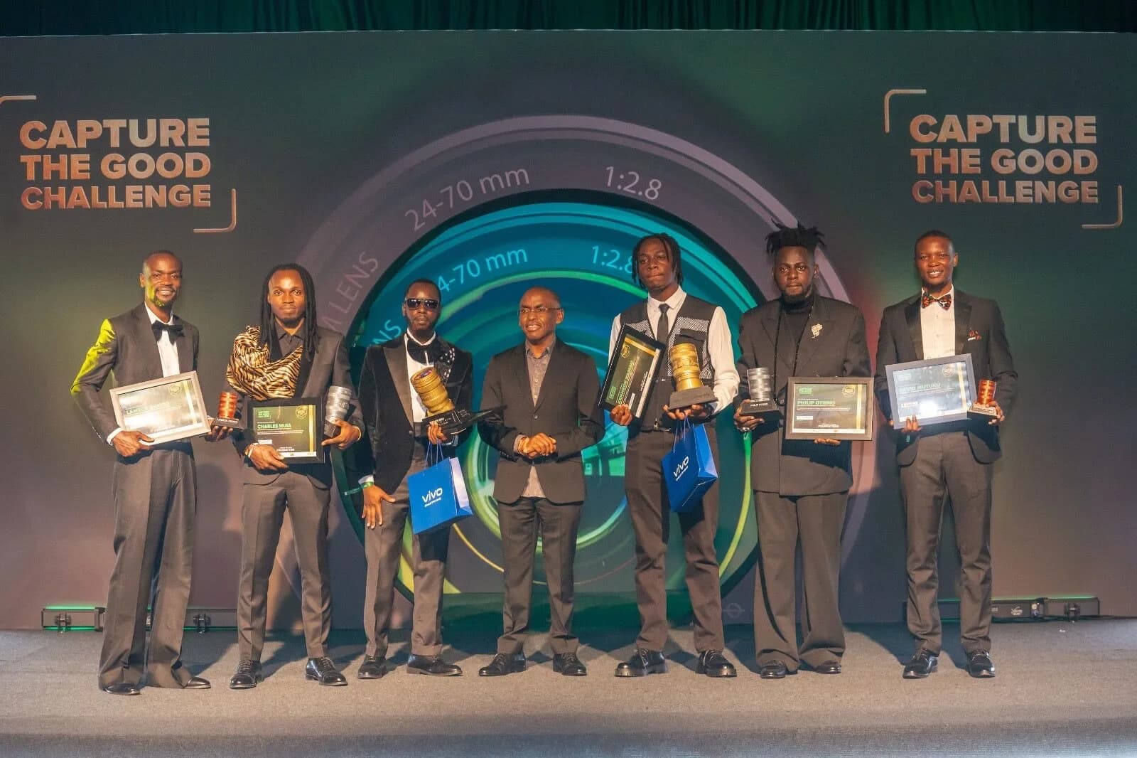 Safaricom, M-Pesa Foundations fete inaugural Capture the Good winners