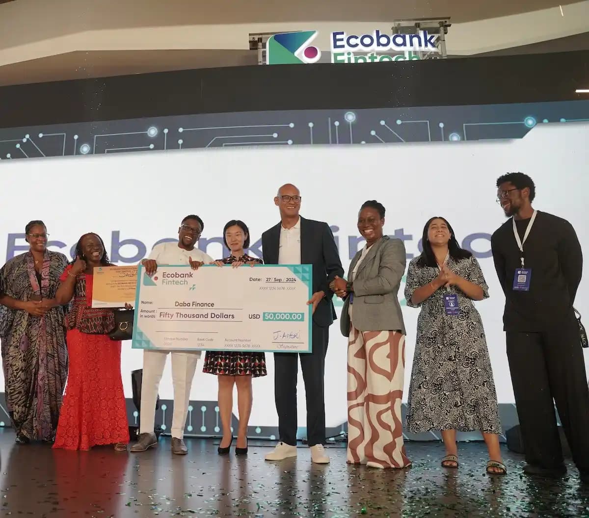 Daba Finance Wins Ecobank Fintech Challenge 2024, Secures $50,000 Grand Prize