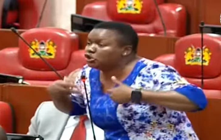 Kenya Parliament’s Discussion: Women Kneeling Before Men