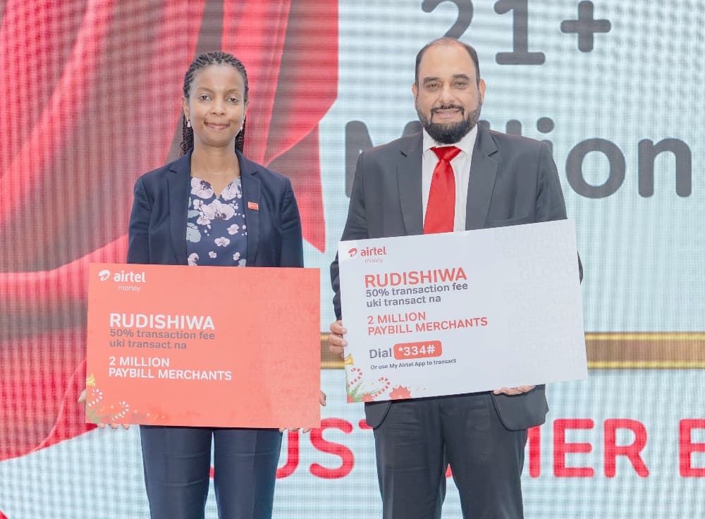 Airtel Money introduces ‘Rudishiwa Transaction Fee’ offer for paybill payments
