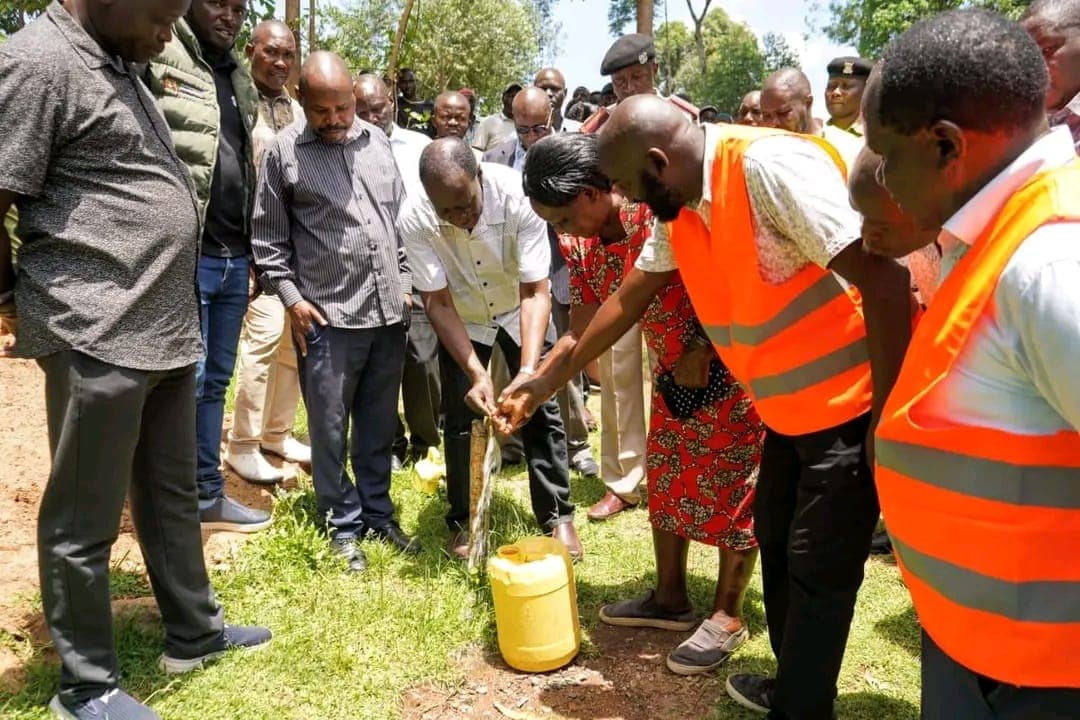 Vihiga water projects set to improve access to water