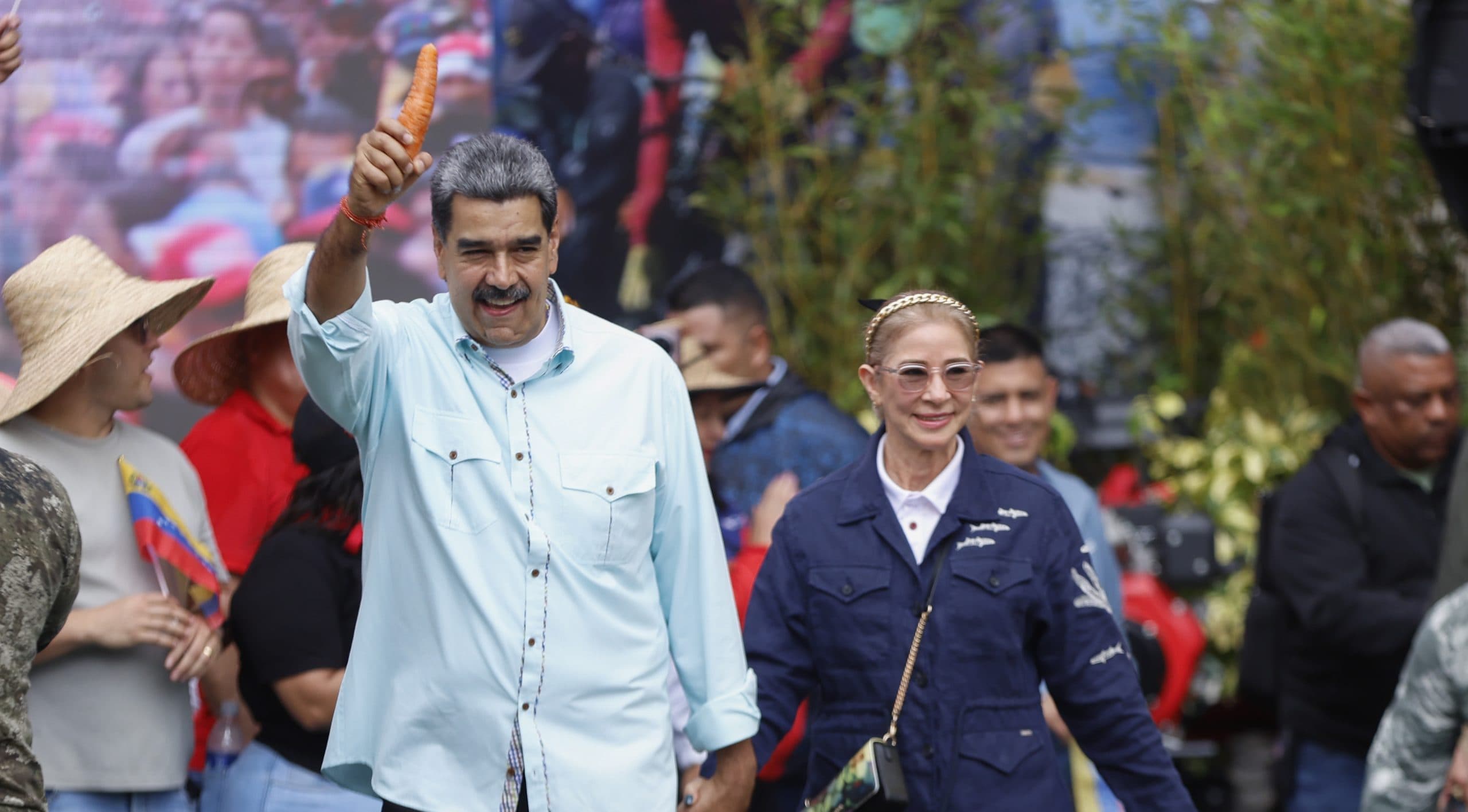 Maduro says he and wife are “well, firm”