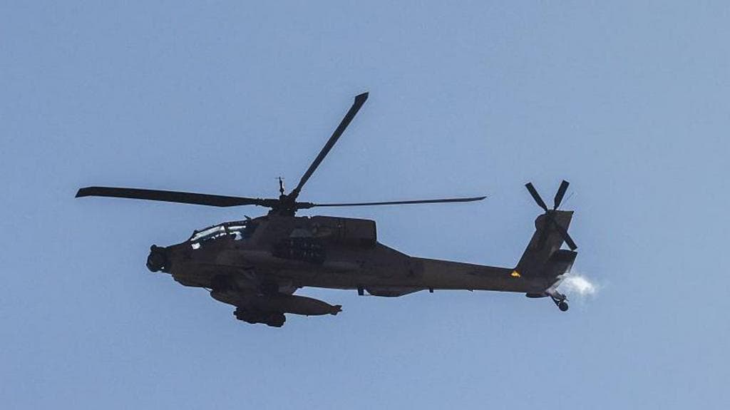 US strikes Iran in response to downing of helicopter, military says