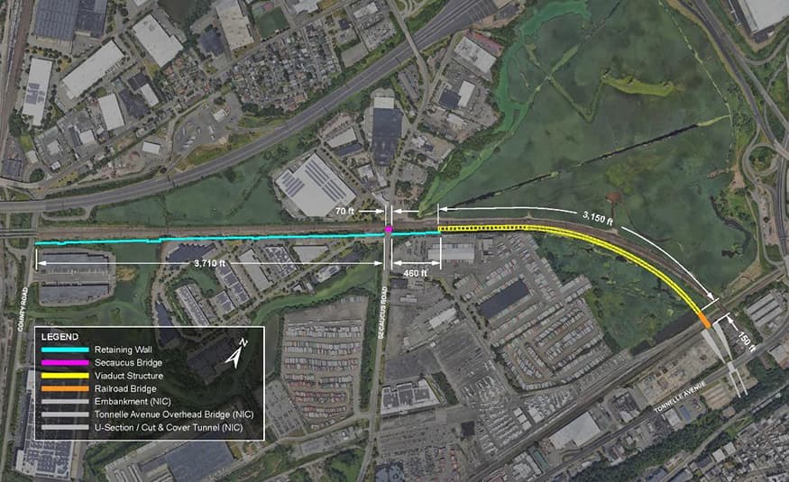 $712M Hudson River Tunnel New Jersey Rail Approach Contract Awarded to Skanska Joint Venture