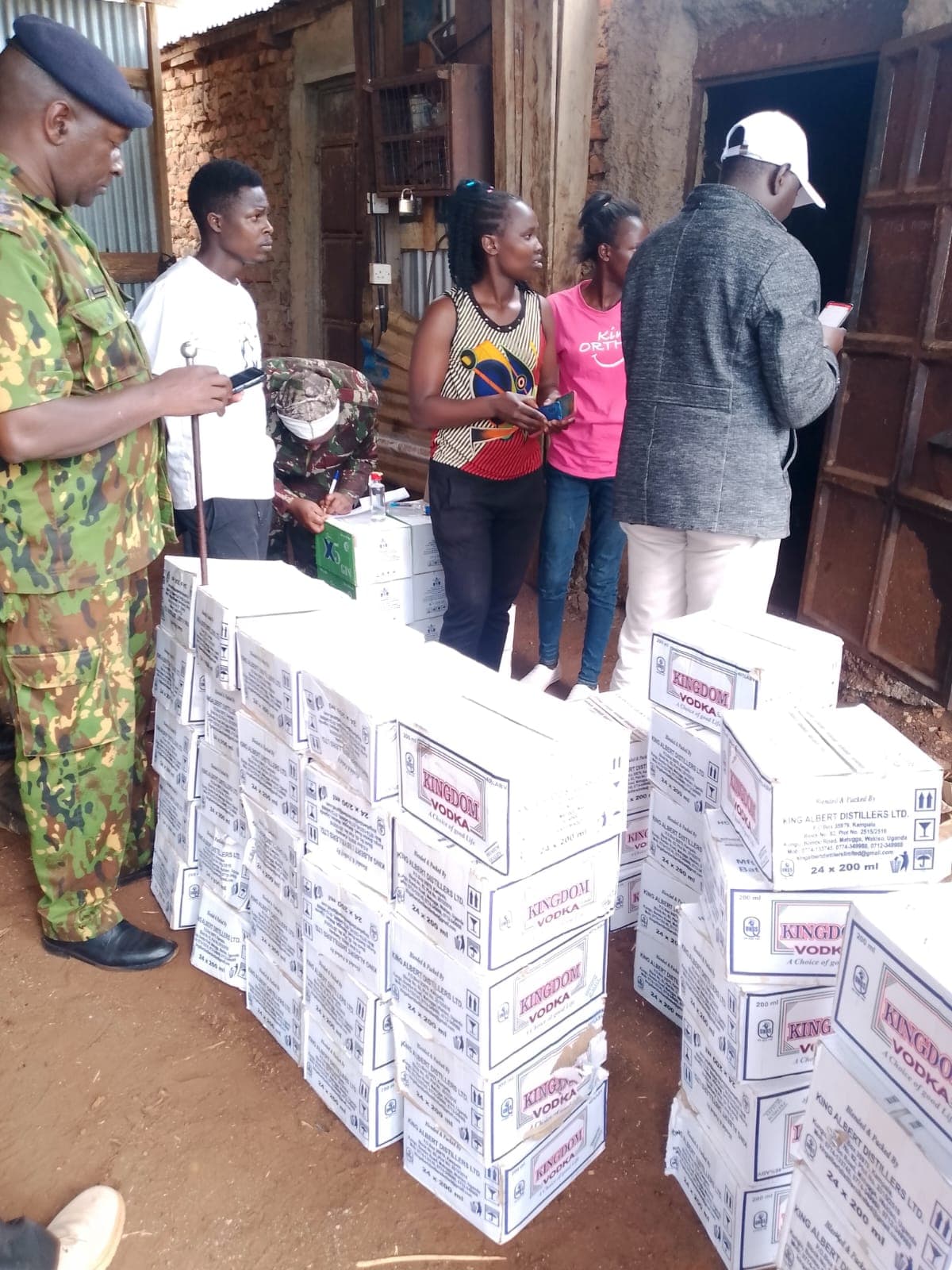NACADA seizes thousands of bottles of illicit liquor in Nandi county crackdown