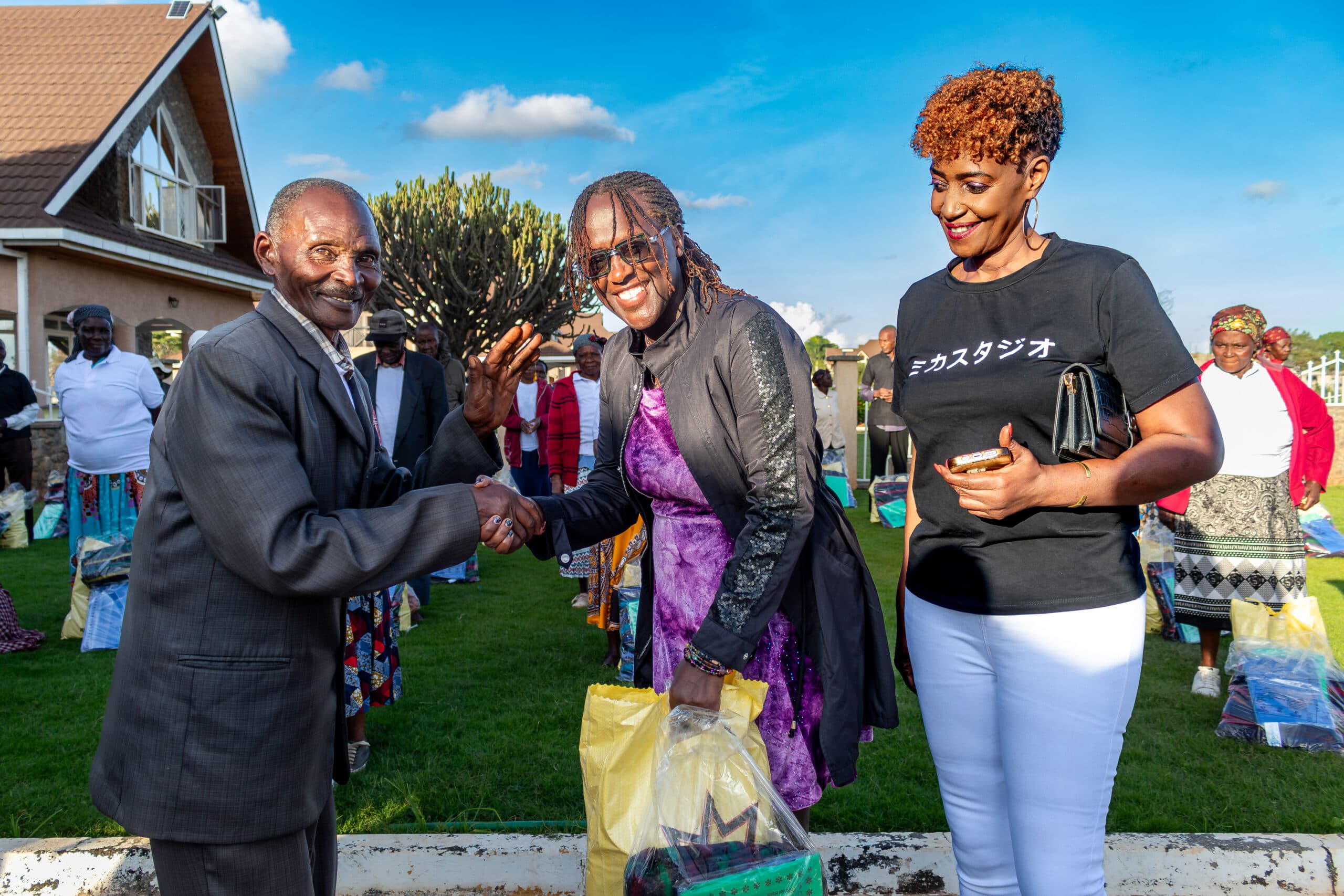 Rockey Africa Foundation hosts Christmas party for the elderly in Thika