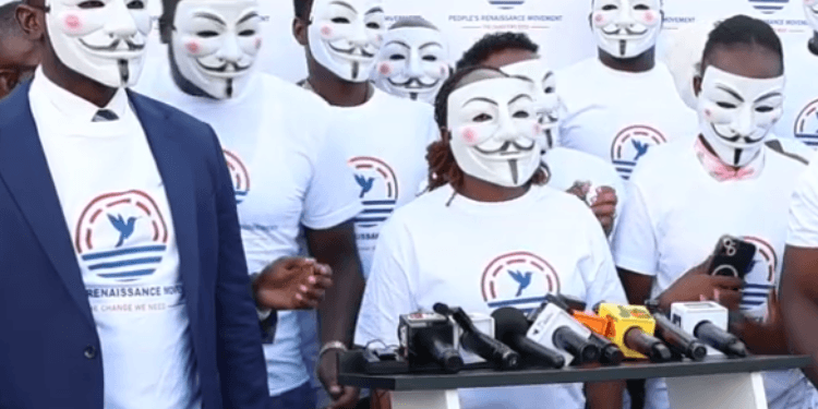 People’s Renaissance Movement Party Explains Why Members Were Masked in Presser