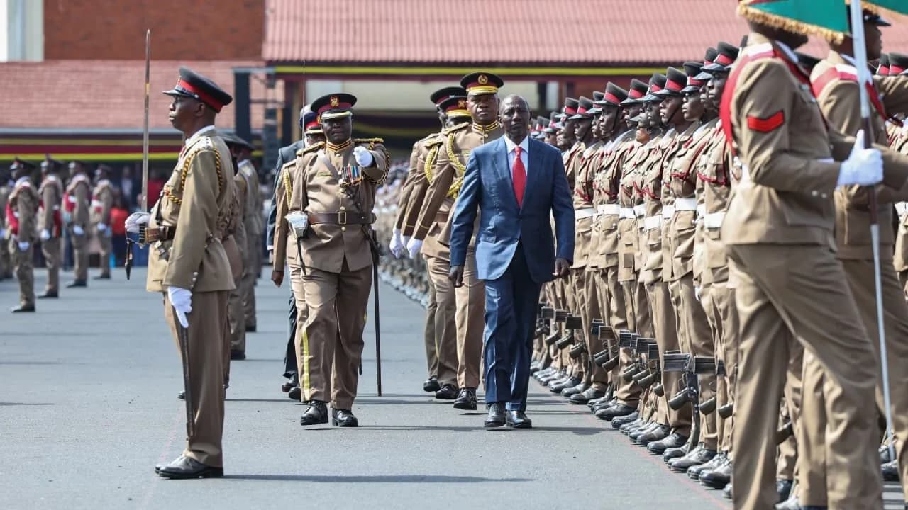 5,080 AP constables graduate as Ruto calls for more accountable policing
