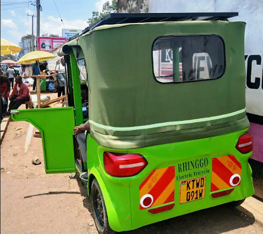 Electric Tuk-Tuks take Kisumu City by storm