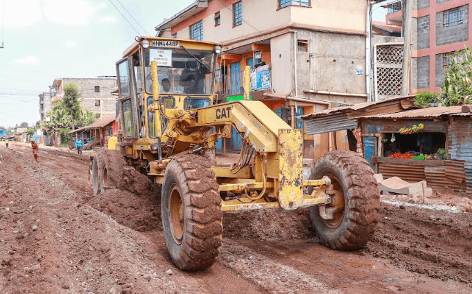 Maiini–John Kagai road construction takes shape in Ting’ang’a