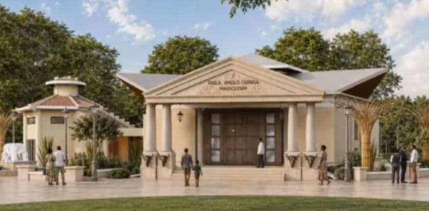 Raila Odinga Mausoleum Takes Shape After Family Hands Over Site
