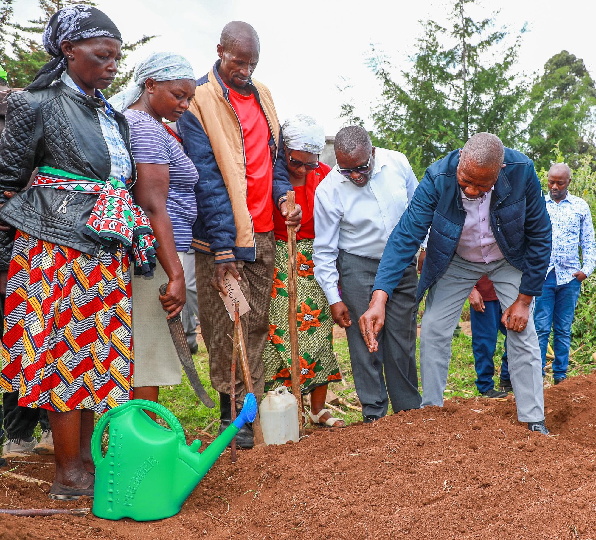 Nyandarua farmers receive inputs to boost crop production