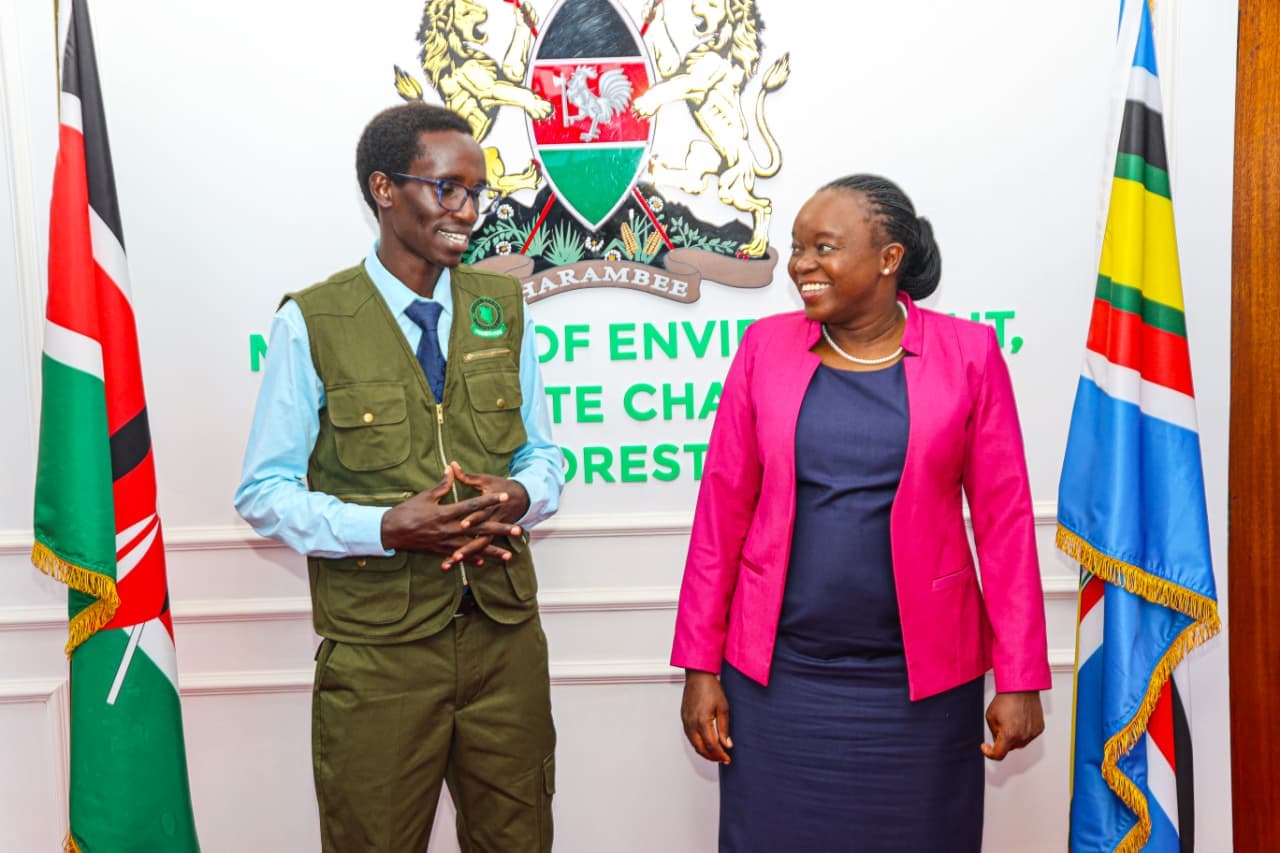 CS Barasa salutes Kibiwott on appointment as 15B trees campaign ambassador