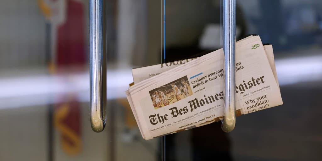 Judge dismisses Trump lawsuit against Iowa newspaper and pollster over 2024 race