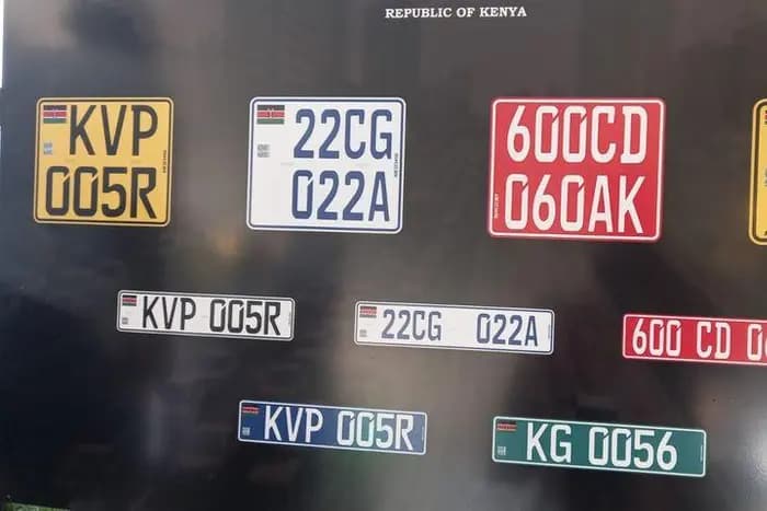 Decoding Kenya’s number plates: What the letters and colours really mean