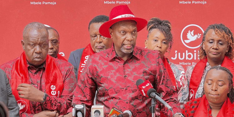 Jubilee Party Proposes Leadership Changes