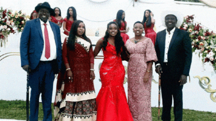 DP Ruto attends tycoon David Langat’s daughter’s wedding