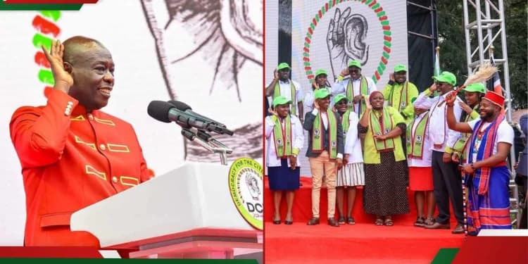 Gachagua’s DCP Opens 2027 Nomination Registration, Announces Aspirant Fees