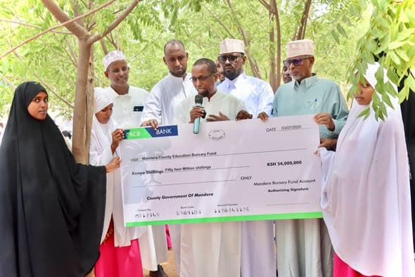 Mandera County intensifies bursary disbursement to keep learners in school