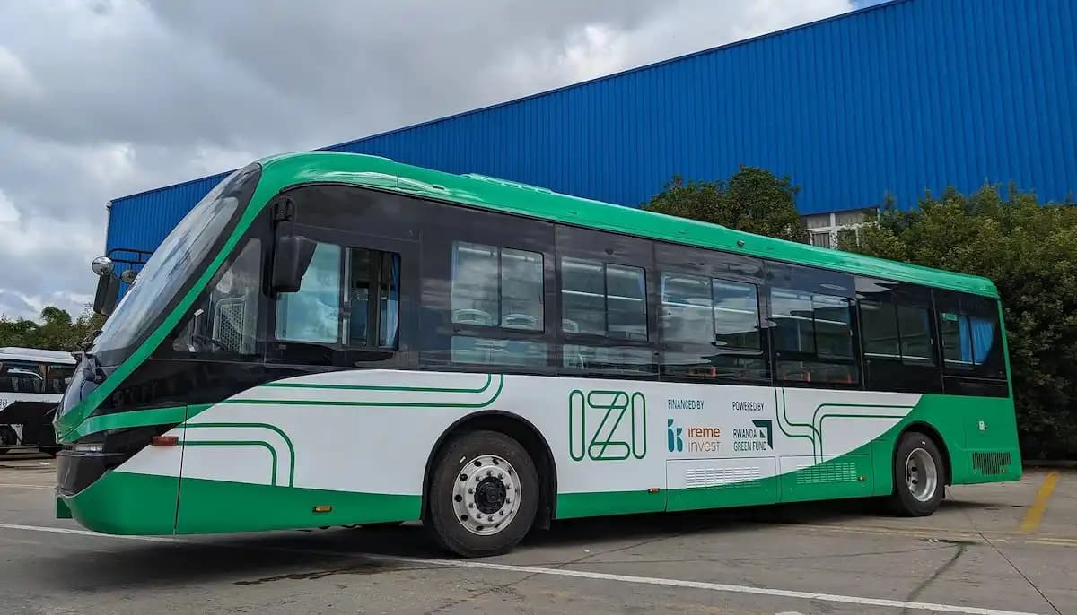 IZI Expands Electric Bus Fleet in Rwanda with Grant from Green Fund