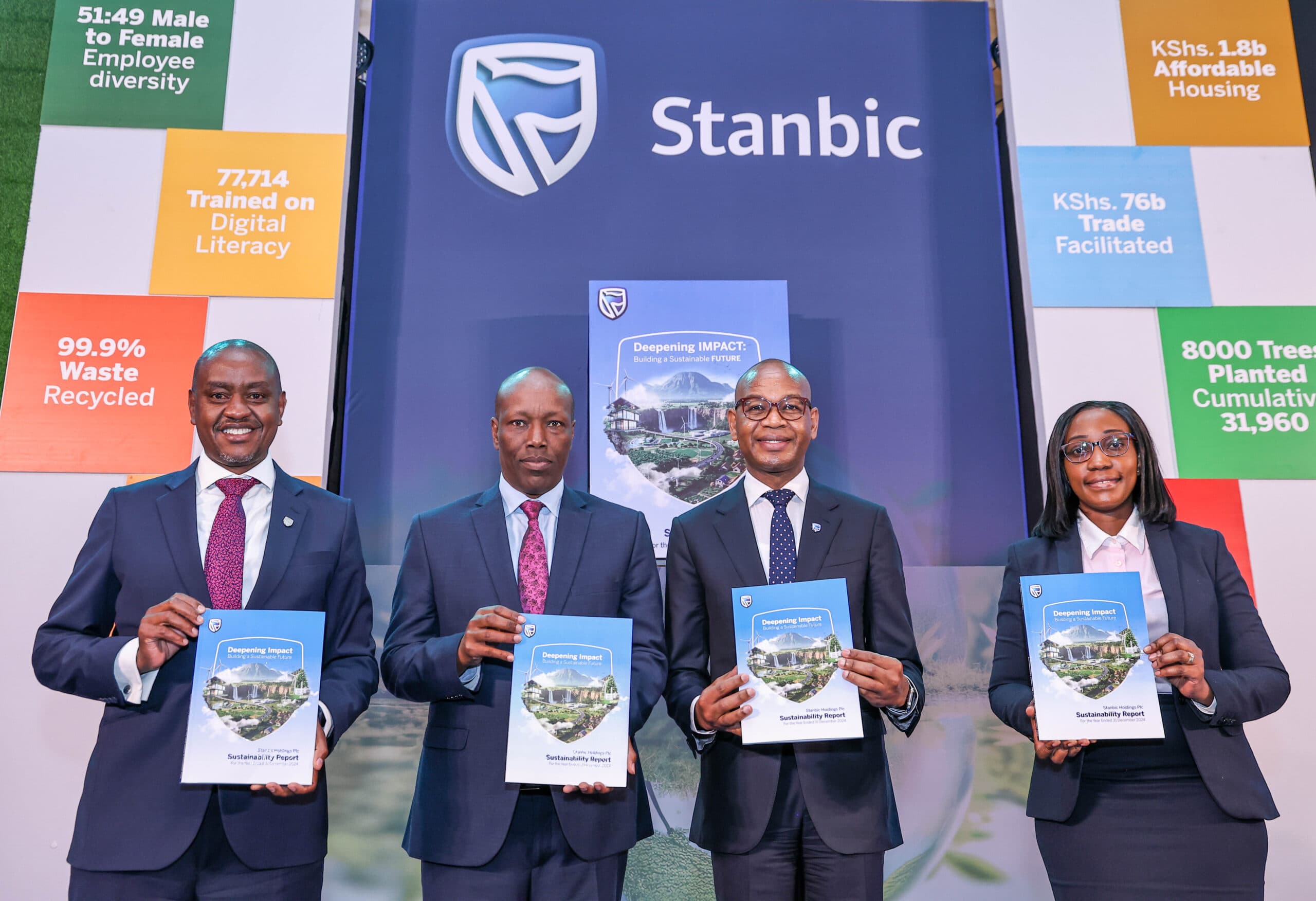 Stanbic facilitates Ksh. 76B worth of trade in 2024 in sustainability drive
