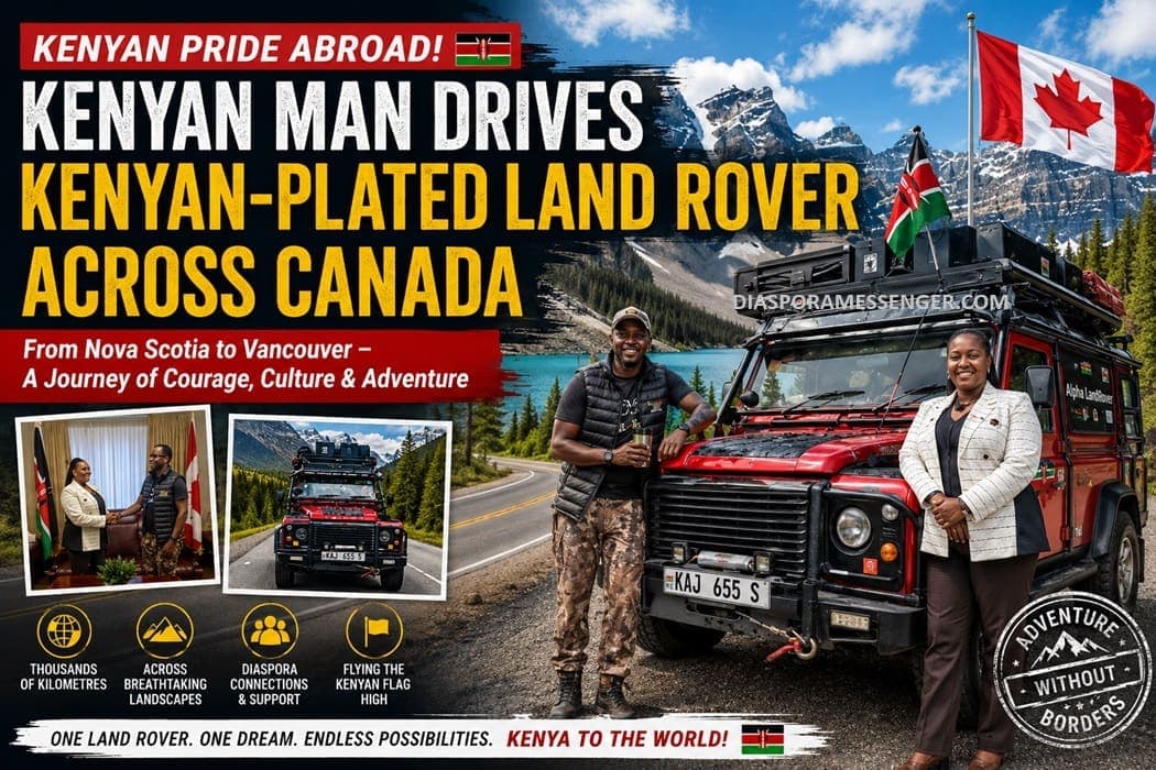 Kenyan Adventurer’s Epic Journey: Land Rover Across Canada